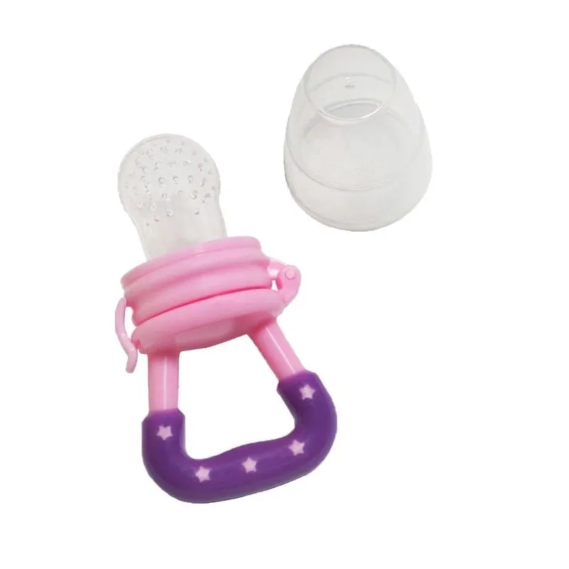Alimentador De Silicone Rosa (asb1004)- Turminha Do Guará