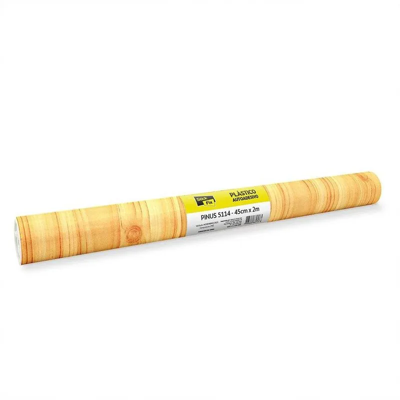 Plástico autoadesivo pinus 45cmx2m 5114 Stick Fix pt 1 rl