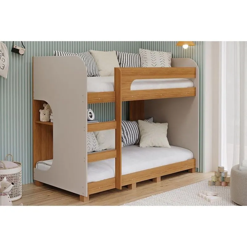 Beliche Ema Montessoriana c/ Pés Nature/Off White - Cimol