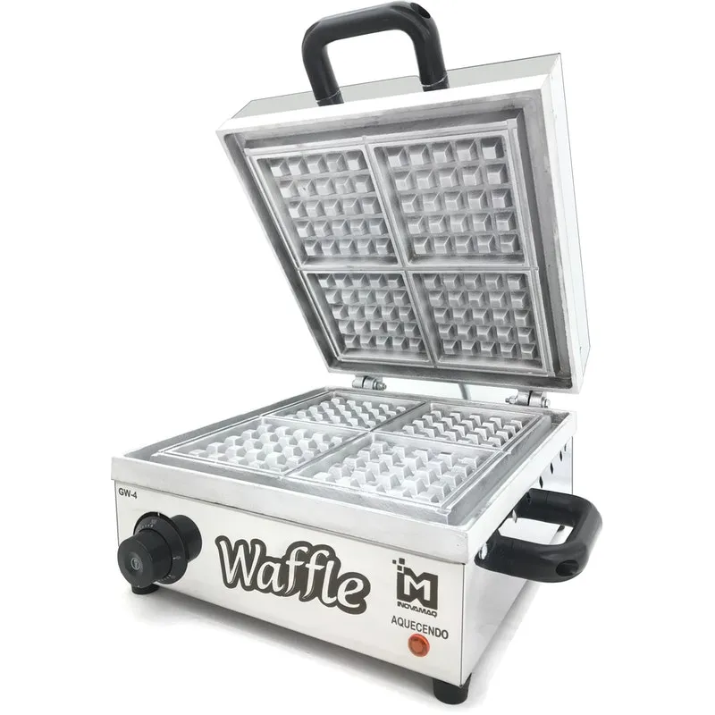 Máquina de Waffles Profissional - GW-4 - 220v