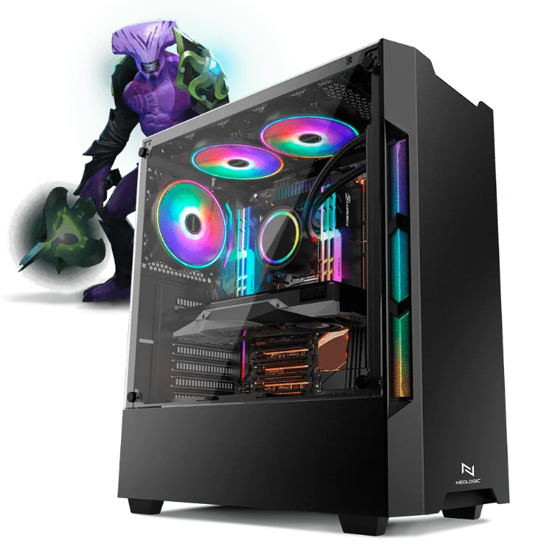 PC Gamer Neologic Moba Box NLI68170 Intel Core i5-7400 8GB (GeForce GTX 1050Ti 4GB) 500GB Windows 8