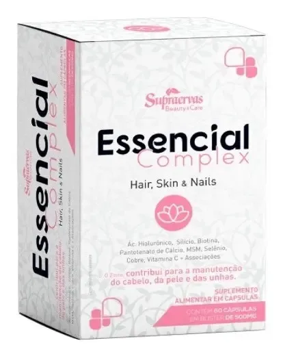 Suplemento Vitamínico Supraervas Sem Sabor 60 Cápsulas - CORPOSHOPP