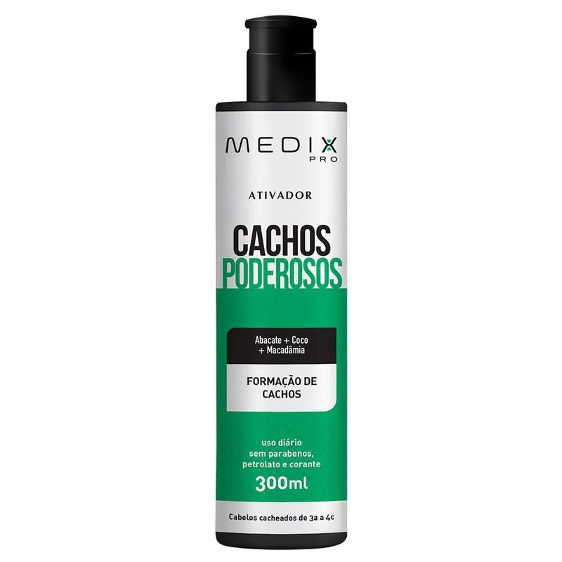 Ativador Cachos Poderosos Medix 300ml