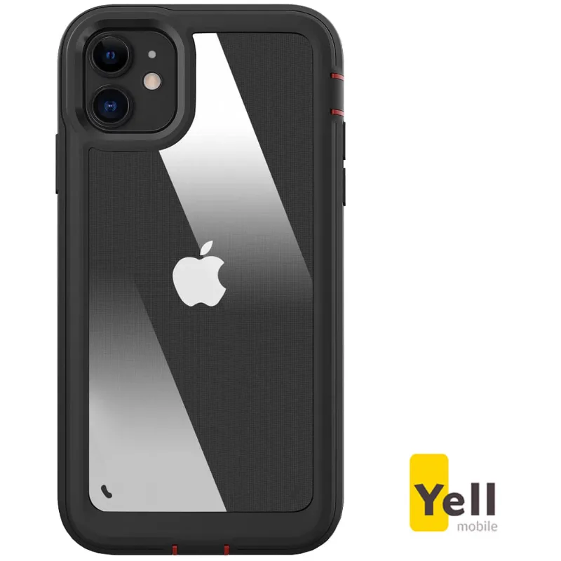 Capa Protetora Y-Cover Xtream Transparente Preta Apple iPhone 11
