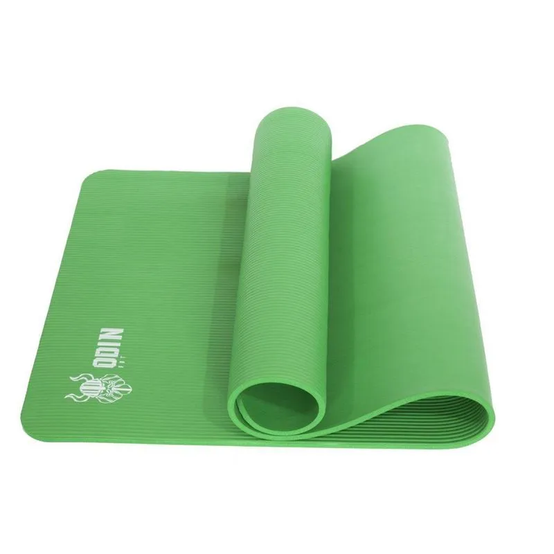 Tapete De Yoga Mat Em Nbr 10Mm - Odin Fit - Verde