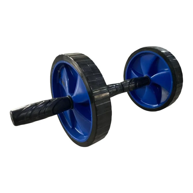 Roda Rolo Dupla Abdominal Lombar Exercicio Funcional Fitness