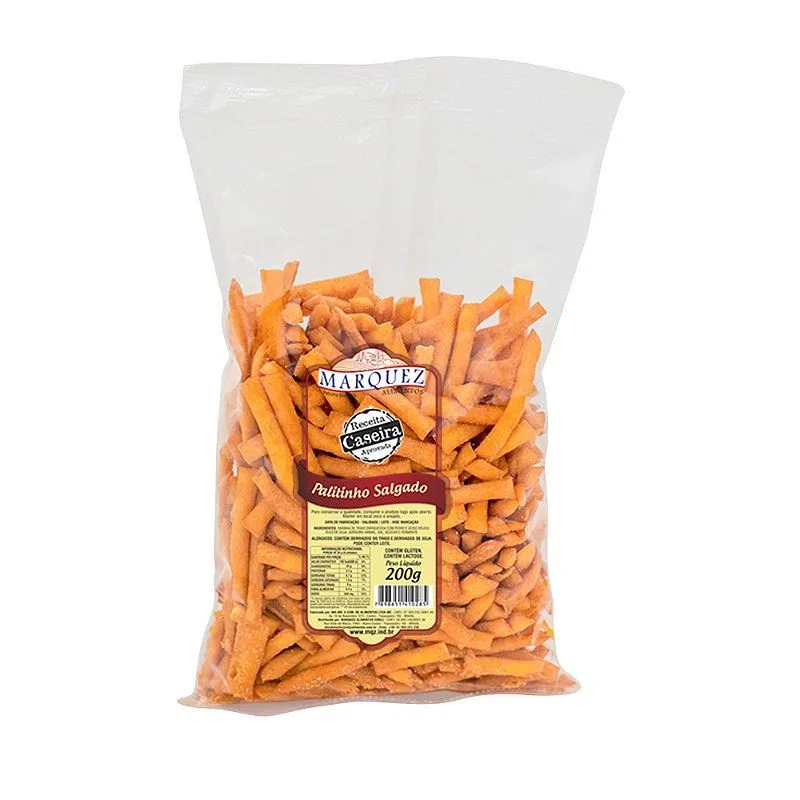 Biscoito Palitinho Salgado Marquez 200g