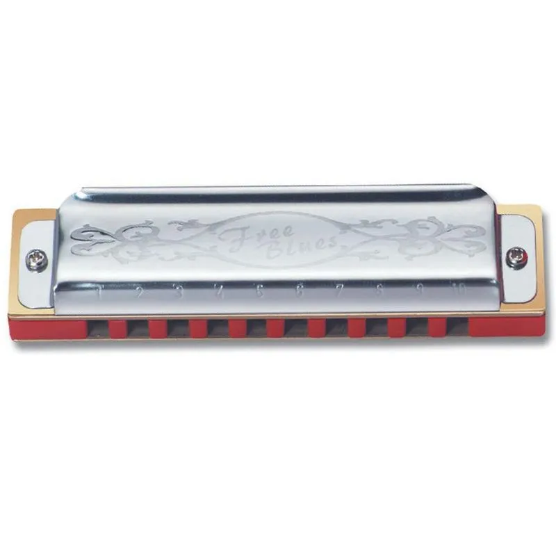 Harmonica Free Blues Hb Em Fá 7020f - Hering