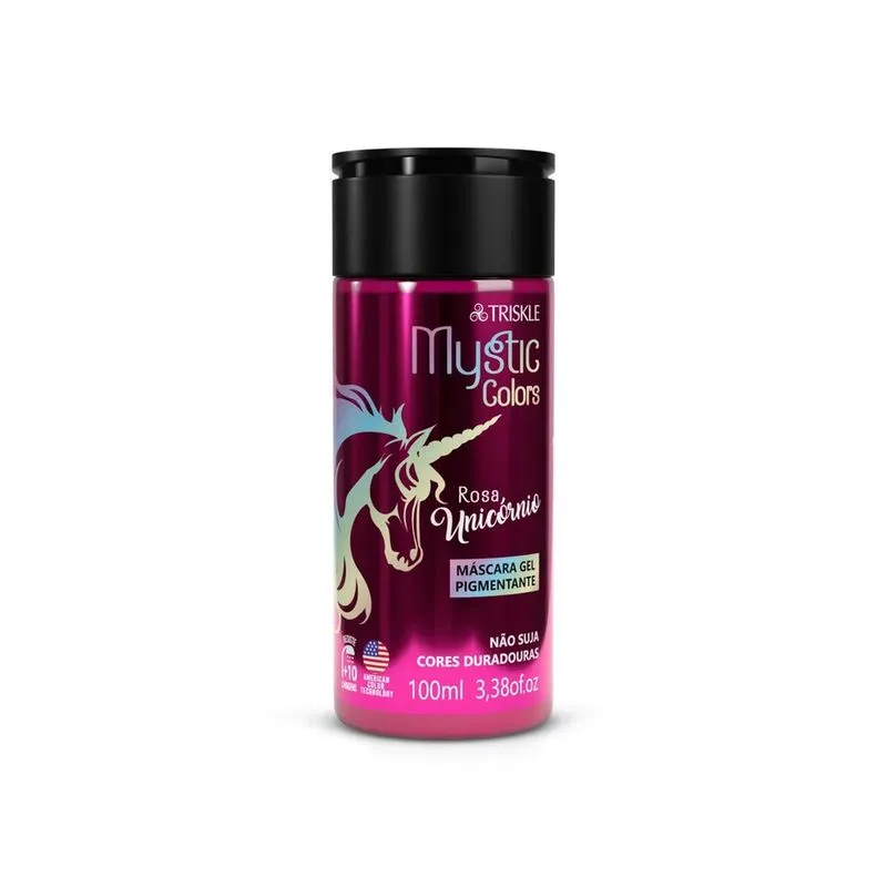 Máscara Gel Pigmentante Rosa Unicórnio 100g - Mystic Color