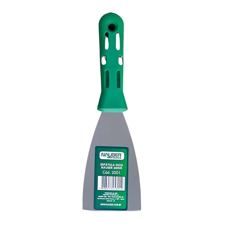 Espátula De Aço Inoxidável Lisa De 6cm Nauber