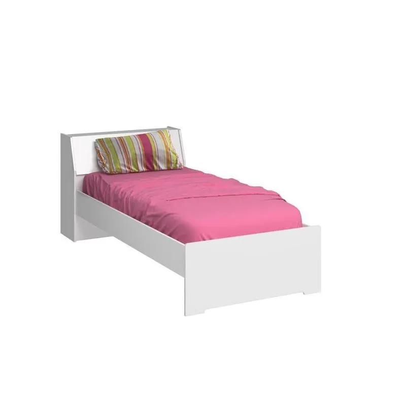 Cama Baú De Solteiro 1245 Ilan Branco
