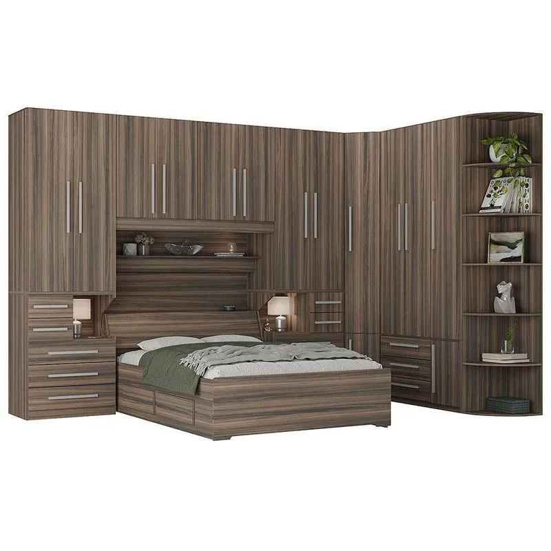 Dormitório Queen Size Sem Cama 1222s San Remo