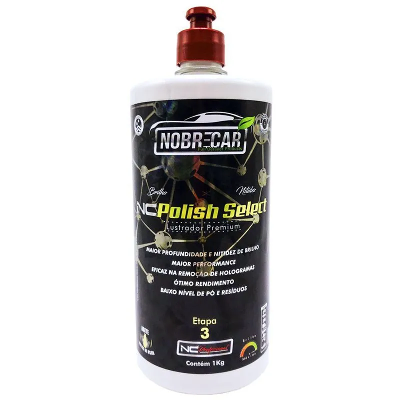 Lustrador Premium Nc Polish Select 1kg Nobrecar