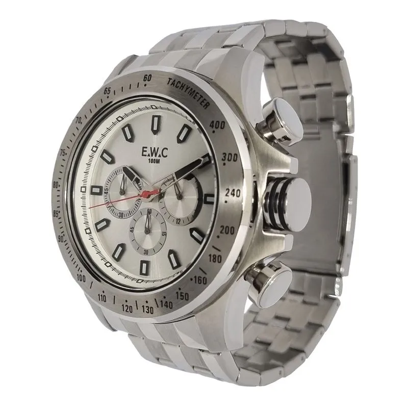 Relógio ewc Masculino Cronógrafo Big Case EMT15312S