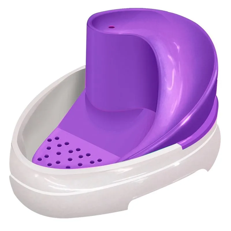 Fonte Cascata Bebedouro Purificador Cão Gato Lilas 220 V