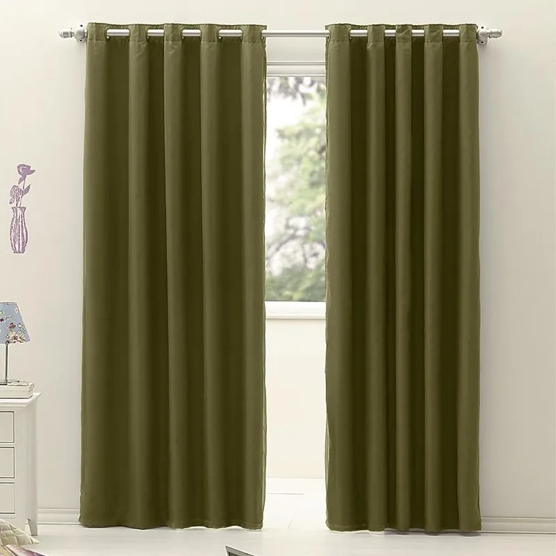 Cortina Para Sala De Voil Com Blackout Pvc 4,50x2,50 Verde