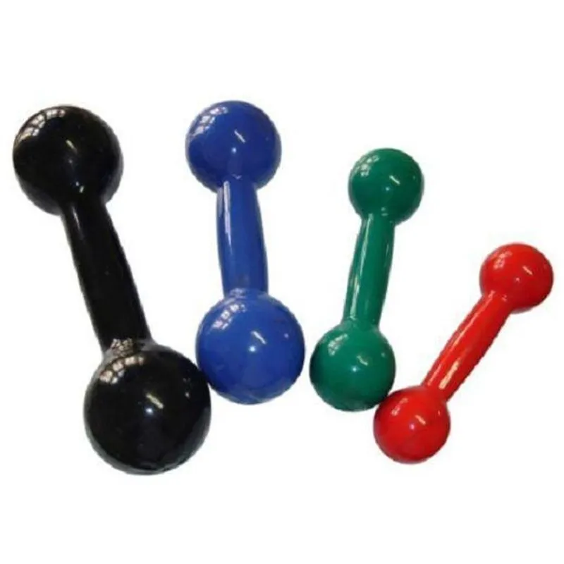 Par De Halteres Bola Emborrachado Colorido 7kg.