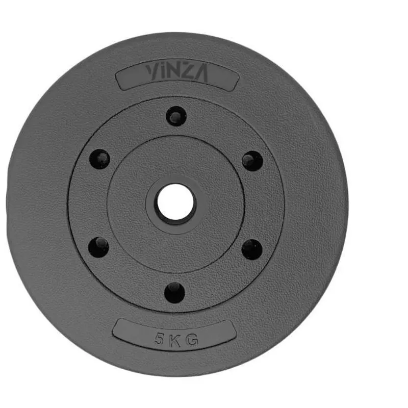 Anilha 5kg Vazada Polietileno - Musculação