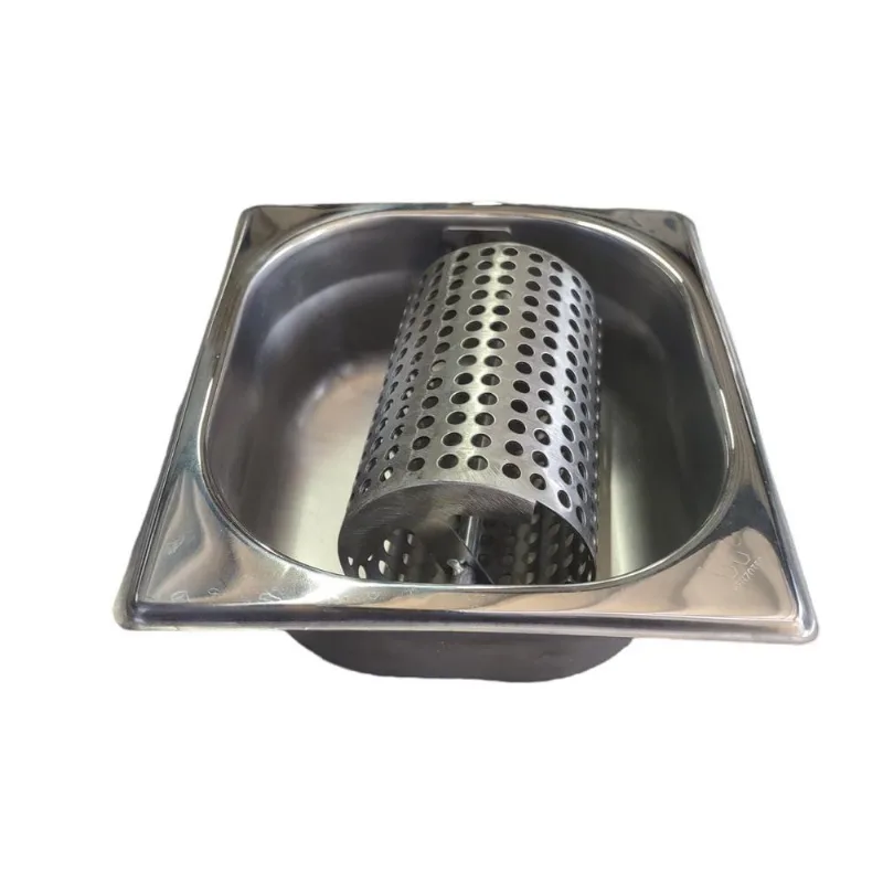 MANTEIGUEIRA PROFISSIONAL INOX 1/6 65MM PASSADOR DE MANTEIGA