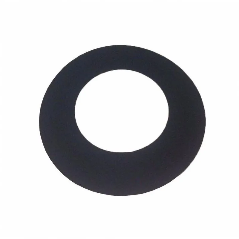Anel De Acabamento Preto Para Laje Ou Parede Para Dutos De 150 Mm De Diâmetro