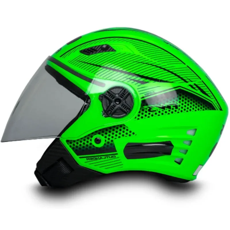 Capacete FW3 X Open Neon Verde 60