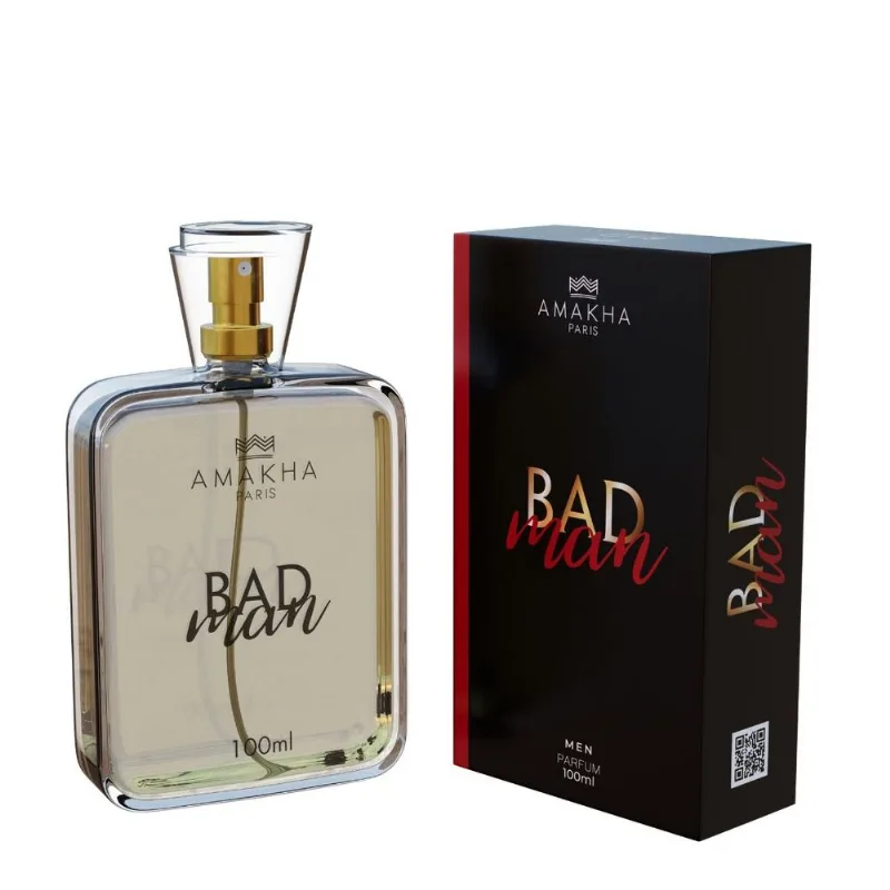 Perfume Masculino Bad Man 100ml Amakha Paris 100ml