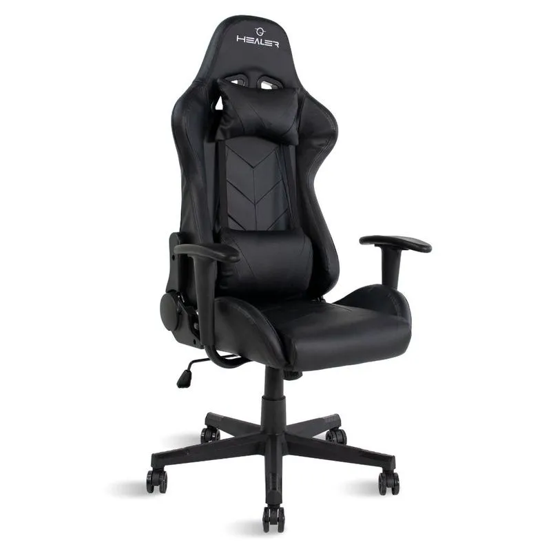 Cadeira Gamer Reclinável Strike Healer Tm Preta