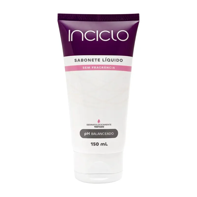 Sabonete Líquido Íntimo Sem Fragrância pH Balanceado 150 ml Inciclo