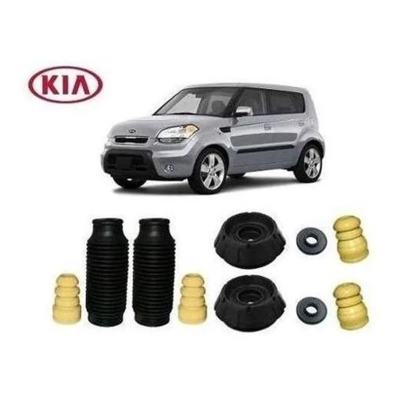 4 Kit Coxim Rolamento Dianteiro Traseiro Kia Soul 2009 2010 2011 2012