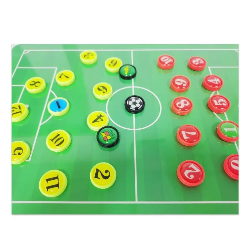 Prancheta Tática Magnética Treinador Futebol Com Imã