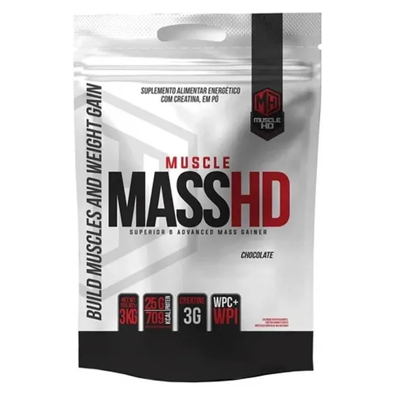 Mass HD 3kg Chocolate - Muscle HD
