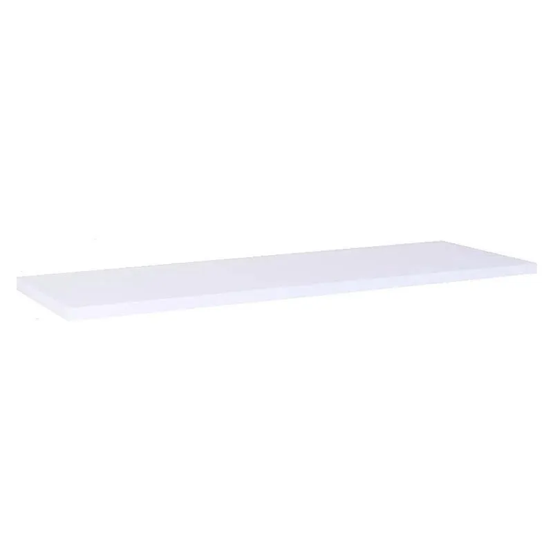 Conjunto Kit 1 Prateleira Mdf Branco Suporte Invisível