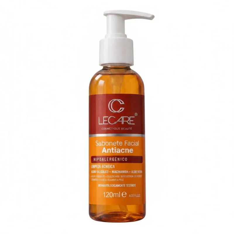 Sabonete Facial LeCare Antiacne 120ml