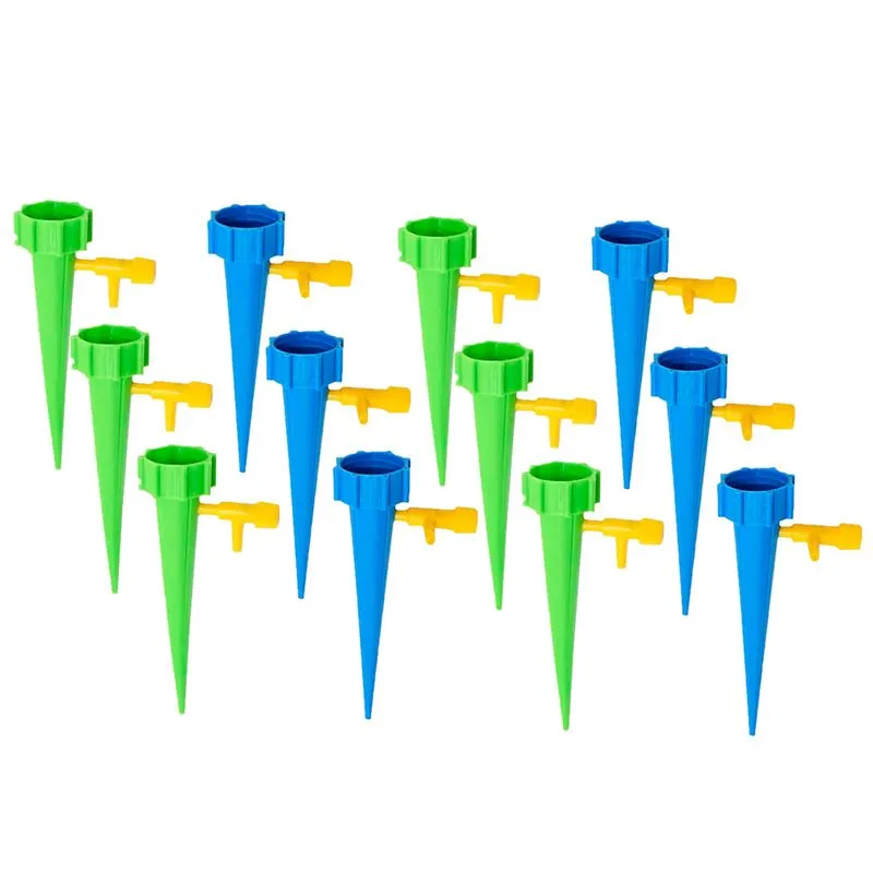 Kit 12 Gotejadores Irrigador Planta Acoplável Garrafa Pet