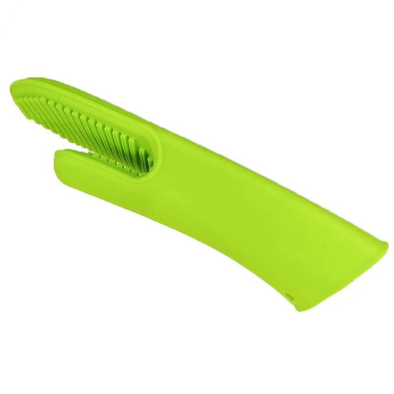Luva Térmica De Silicone Alta Temperatura Para Cozinha 250° - Verde
