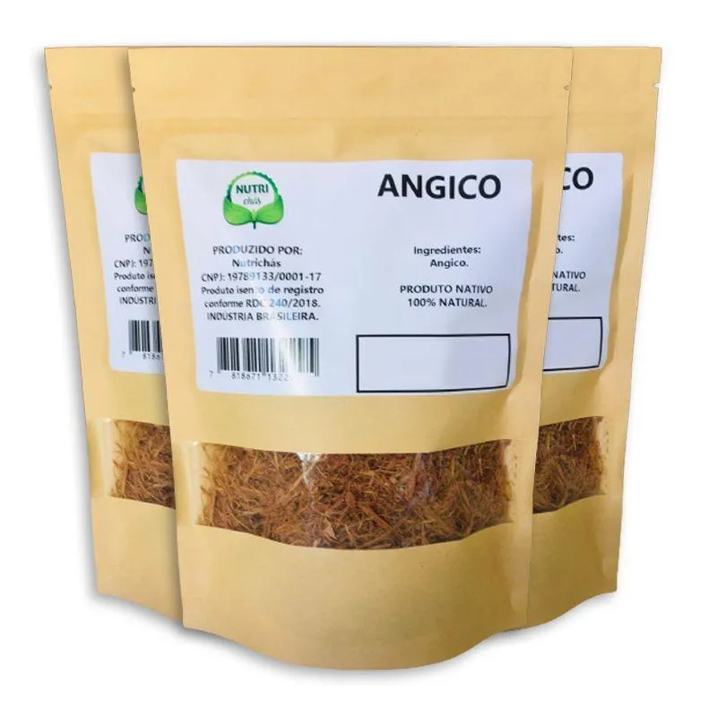 3x Chá De Angico 100gr - Cultivo Nativo 100% Natural