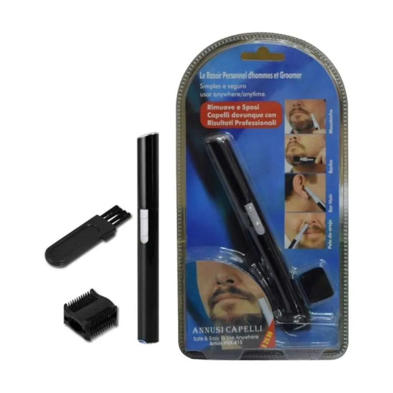 Mini Depilador Aparador de Pelo annusi capelli Preto