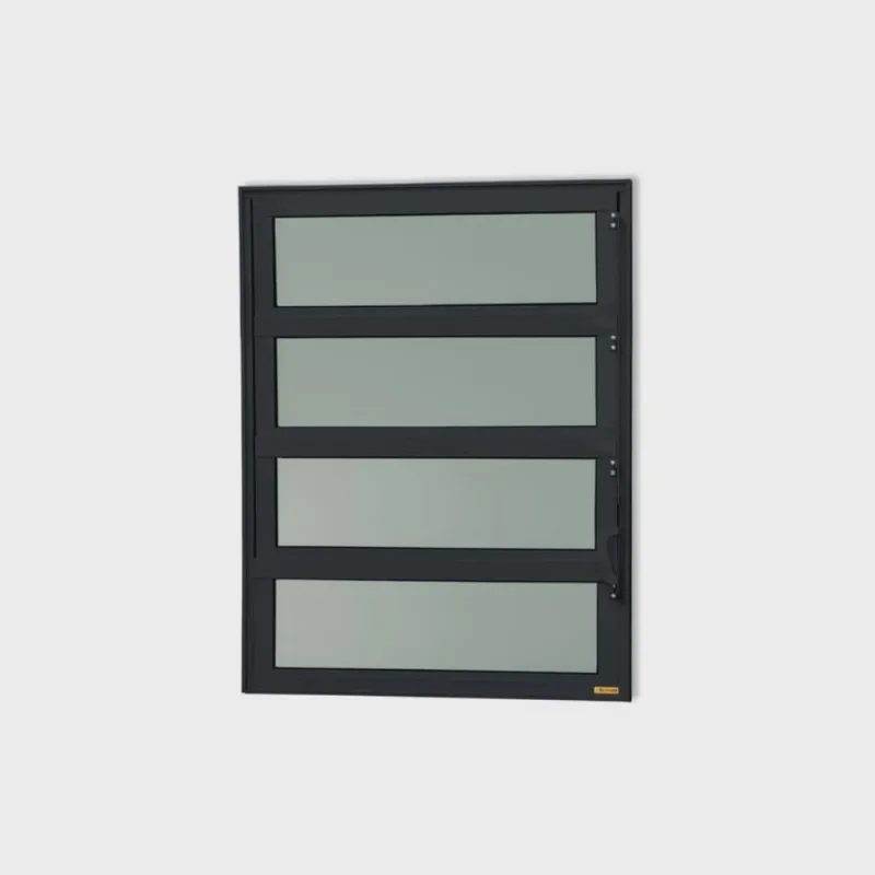 Janela de Alumínio Basculante 80x60cm Vidro Mini Boreal Elite Brimak