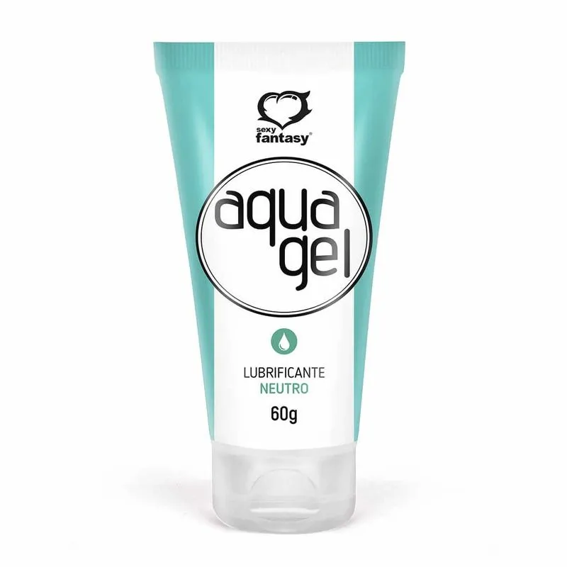 Aquagel Gel Lubrificante Neutro 60g Sexy Fantasy