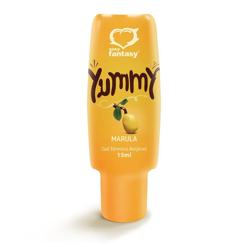 Gel Térmico Beijável Yummy 15ml Sexy Fantasy Yummy Gel Térmico Beijável Sexy Fantasy