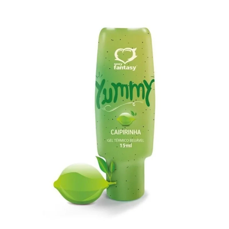 Yummy Gel Lubrificante Beijável Caipirinha Sexy Fantasy 15ml