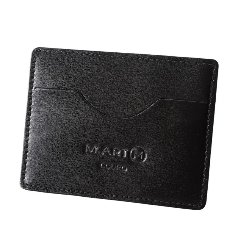 Porta Cartão E Cnh De Couro Legítimo Masculino M.art 001