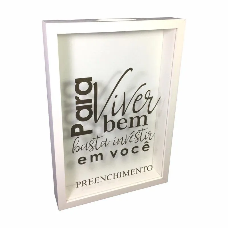 Quadro Branco Botox Harmonização Facial 32x22cm Qbxp0021
