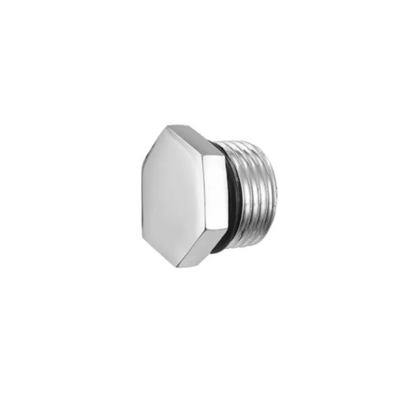 Tampão Para Ponto de Água 1/2 Metal Cromado Rosqueável