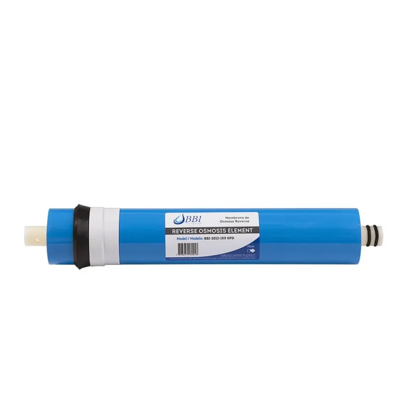 Membrana de Osmose Reversa BBI 100 GPD 1812 RO - Loja de filtros de água | Refis para purificadores | Superfilter