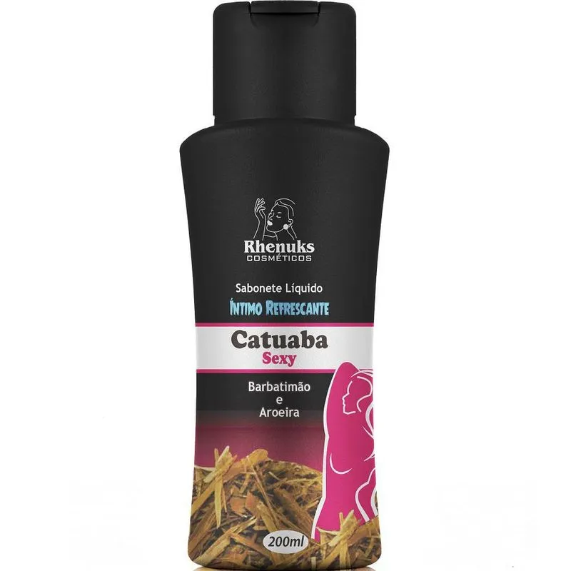 Sabonete Íntimo Refrescante Catuaba Com Barbatimão 200ml