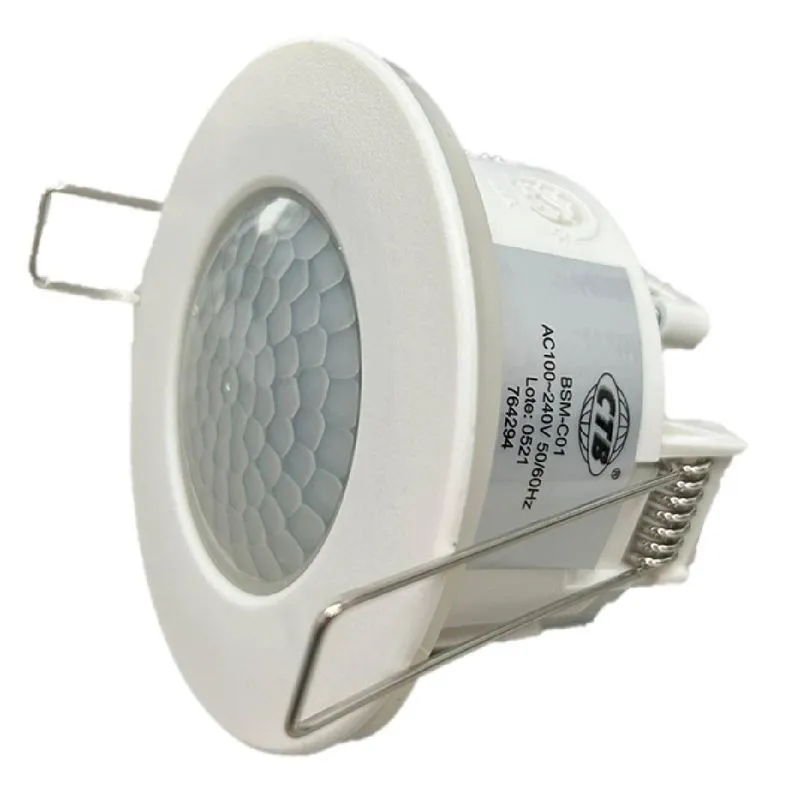 Sensor De Movimento Teto Embutido 360 Modelo Bsm-c01