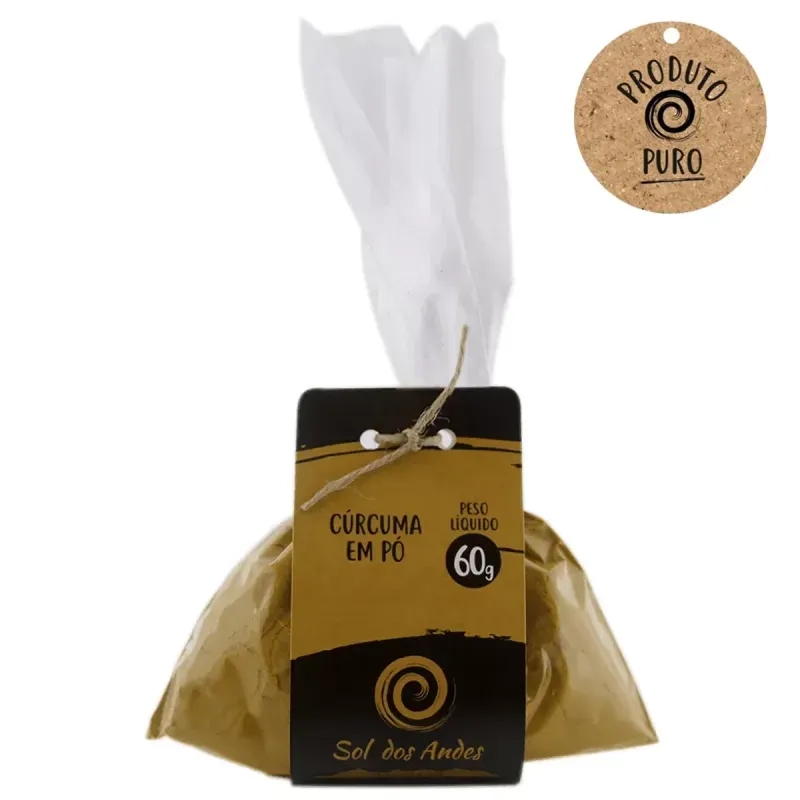 Cúrcuma em Pó Sol dos Andes 60g