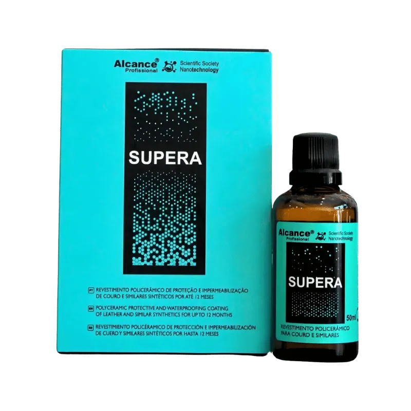 Supera Vitrificador para Couro e Similares 50ml Alcance
