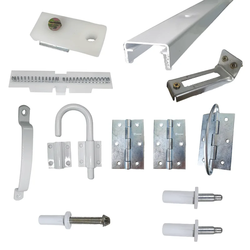 Kit Ferragens P/ Porta Camarão Completo 1,00m Branco - Alfer
